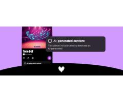 Deezer запустил инструмент для автоматического определения музыки, созданной ИИ