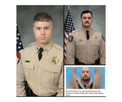 В Миссури целый город вышел проститься с погибшими офицерами полиции